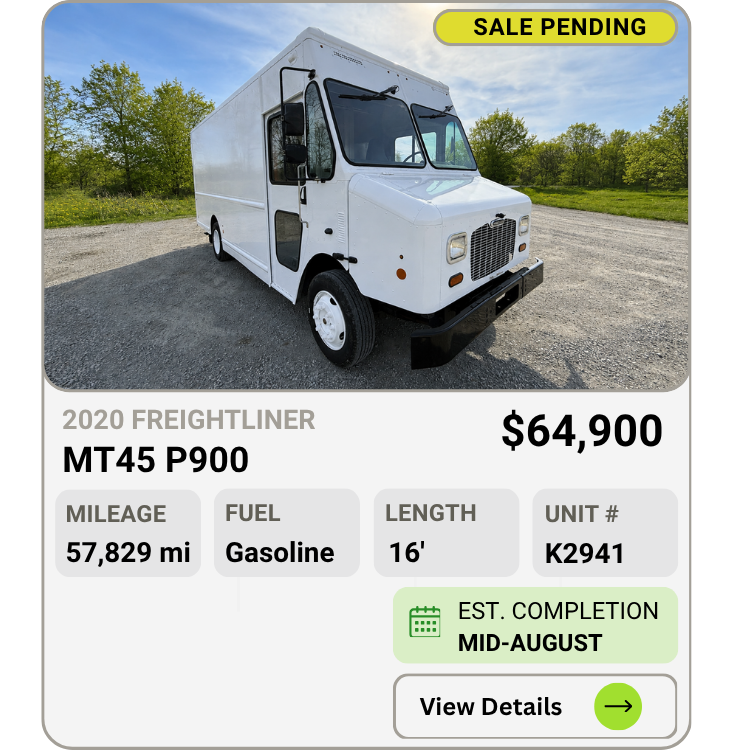 2020 Freightliner MT45 Step Van