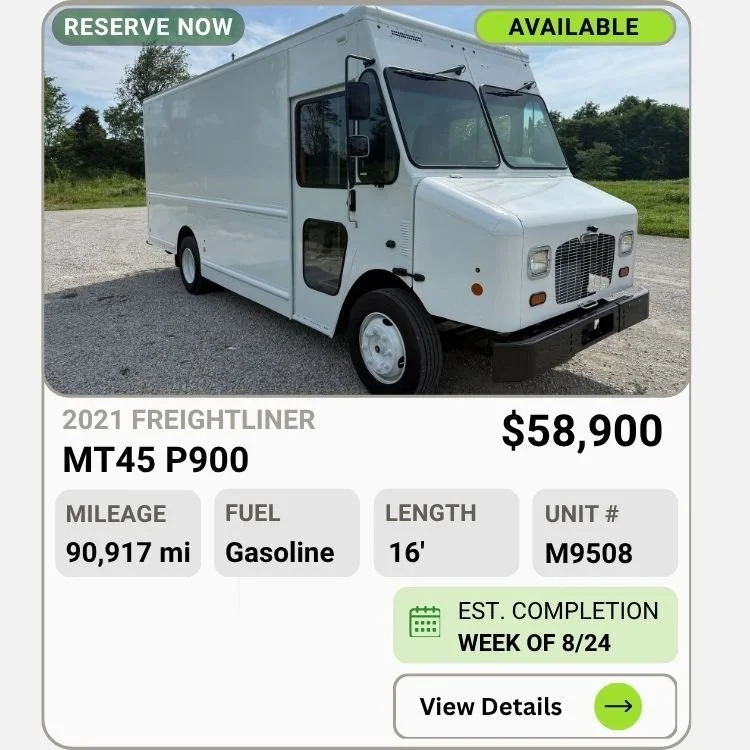 2021 Freightliner MT45 Step Van