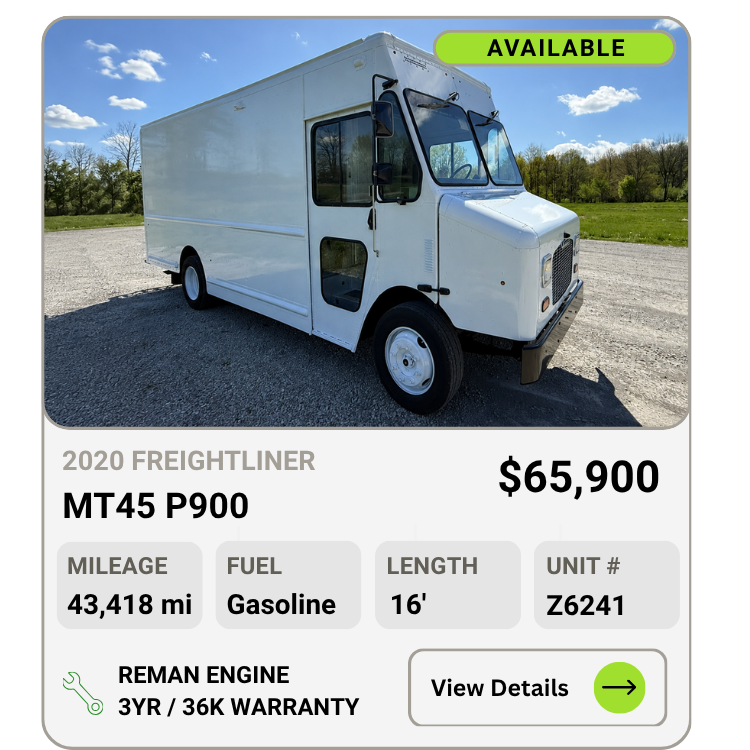 2020 Freightliner MT45 P900 Step Van for Sale