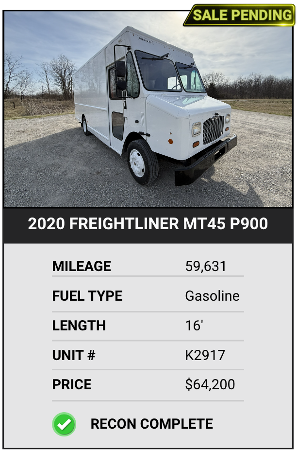 2020 FreightlinerMT45 P900