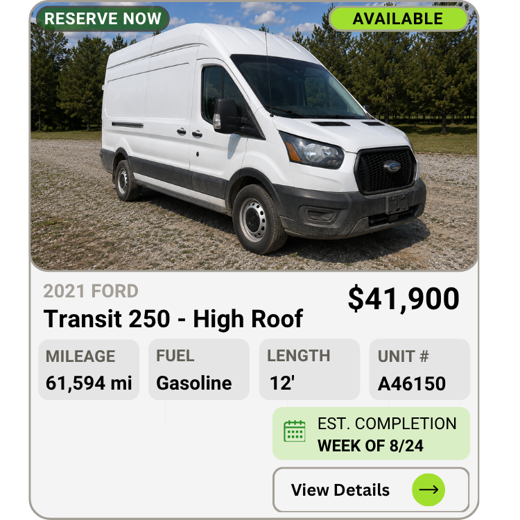 2021 Ford Transit 250 High Roof