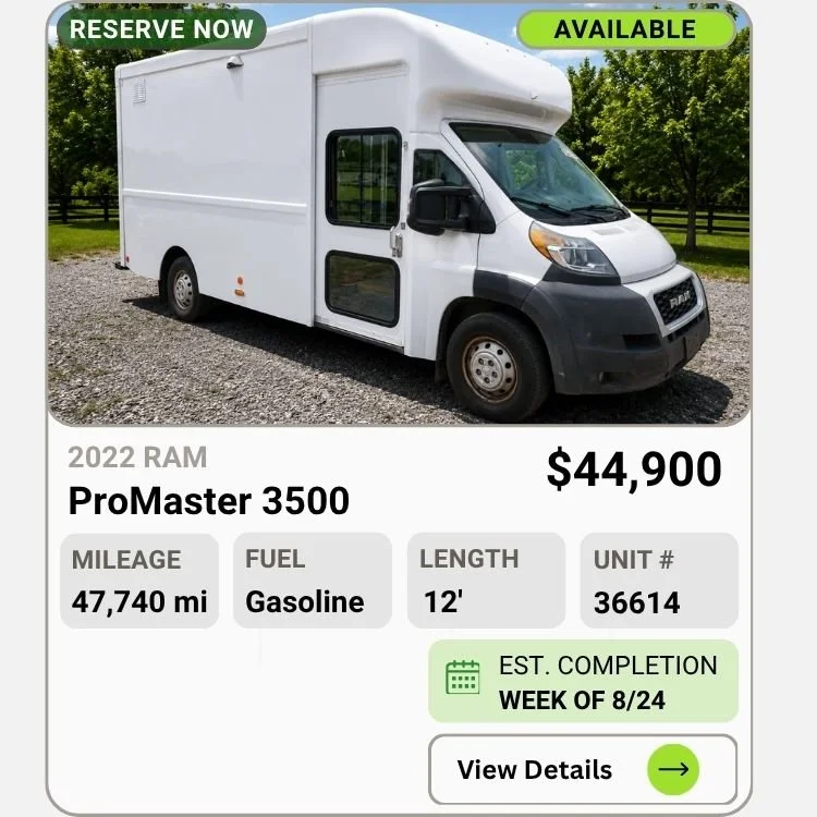 2022 Ram ProMaster 3500