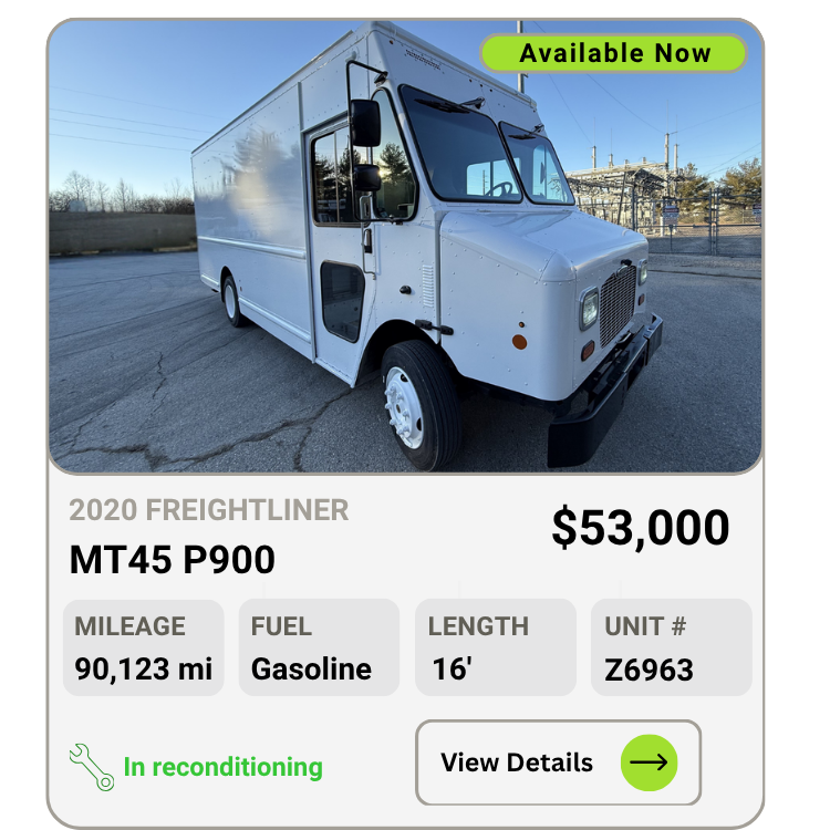 2020 Freightliner MT45 P900 step van for sale