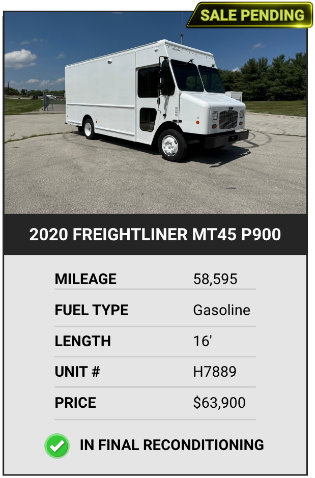 2020 Freightliner MT45 P900 step van for sale