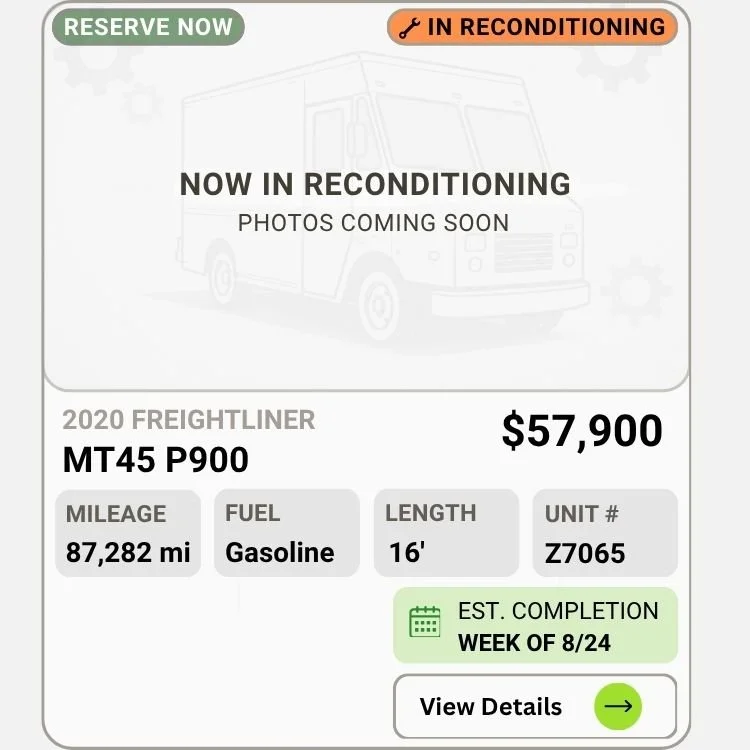 2020 Freightliner MT45 Step Van