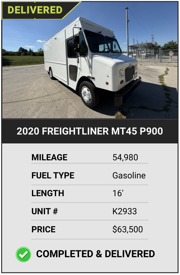 2020 Freightliner MT45 P900