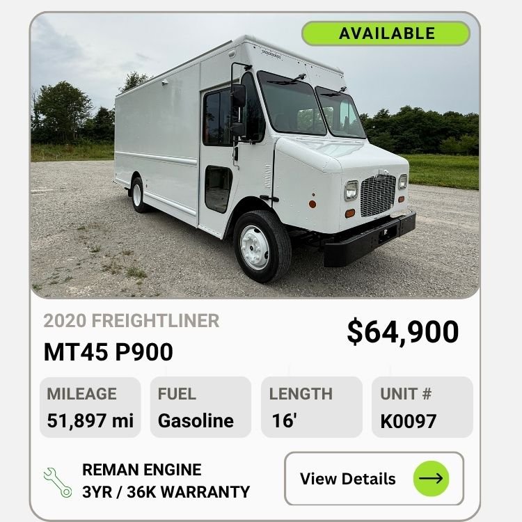 2020 Freightliner MT45 Step Van