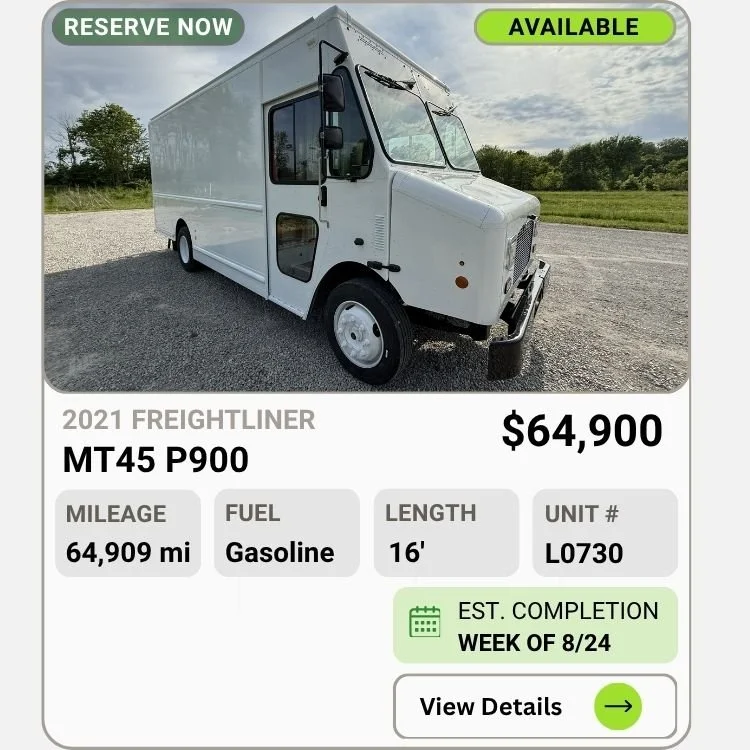 2021 Freightliner MT45 Step Van