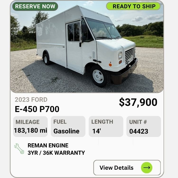 2023 Ford E-450 Step Van