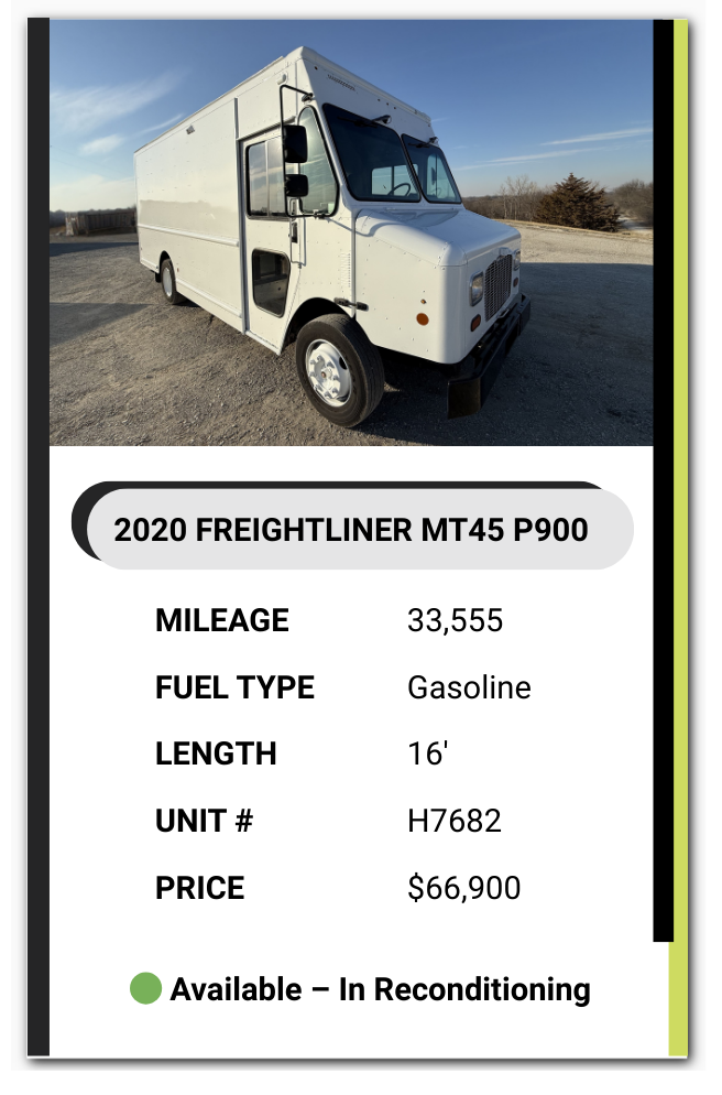 2020 Freightliner MT45 for sale