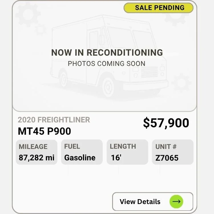 2020 Freightliner MT45 Step Van