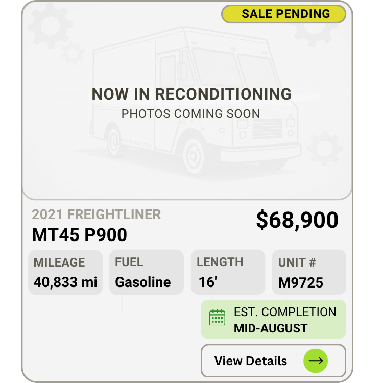 2021 Freightliner MT45 Step Van