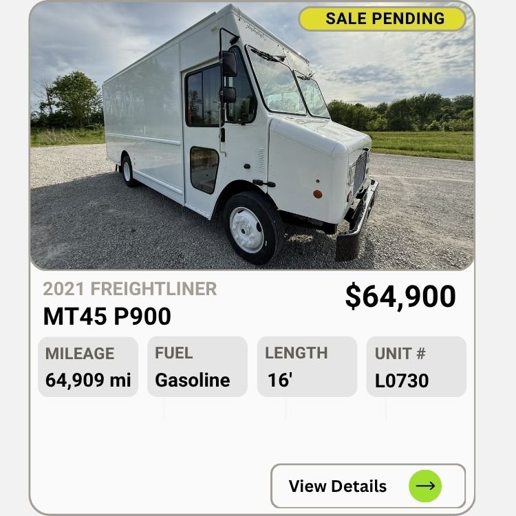 2021 Freightliner MT45 Step Van