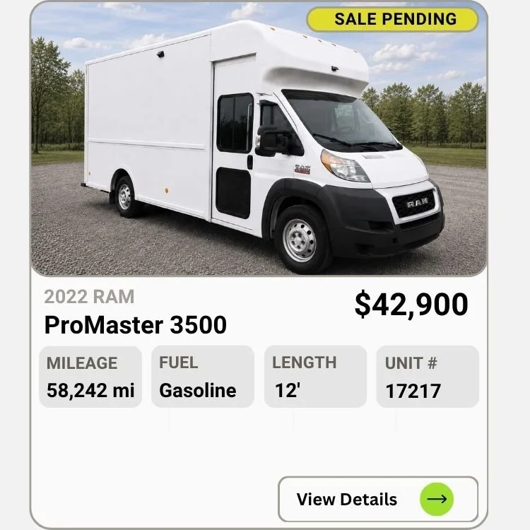 2022 Ram ProMaster 3500