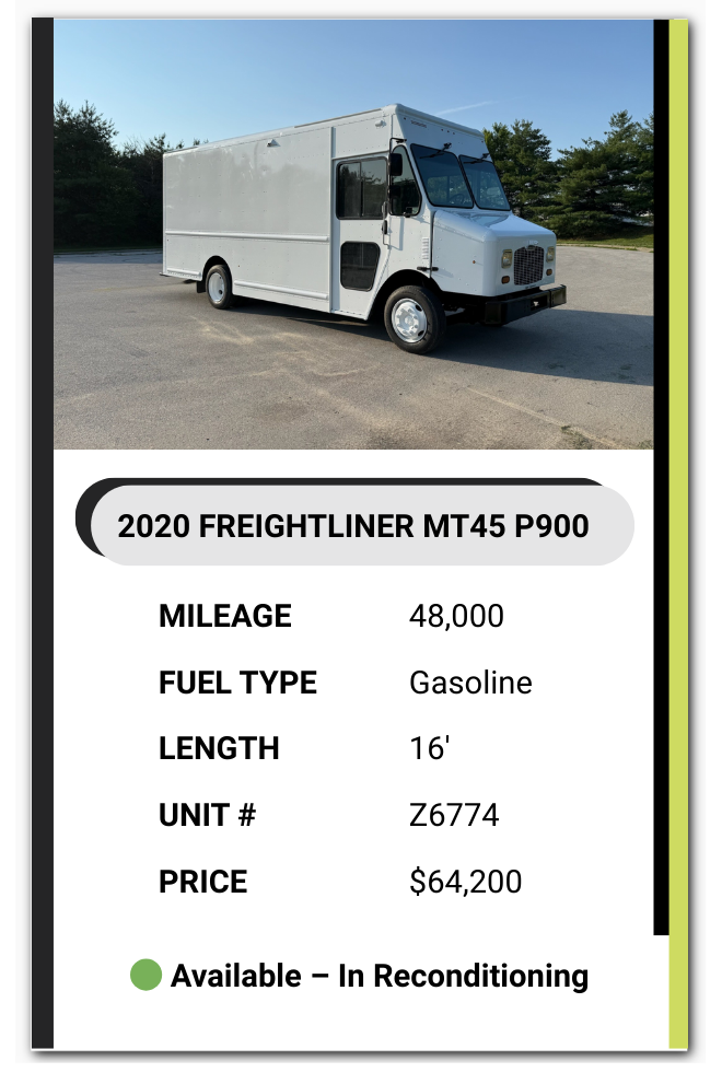 2020 Freightliner MT45 for sale
