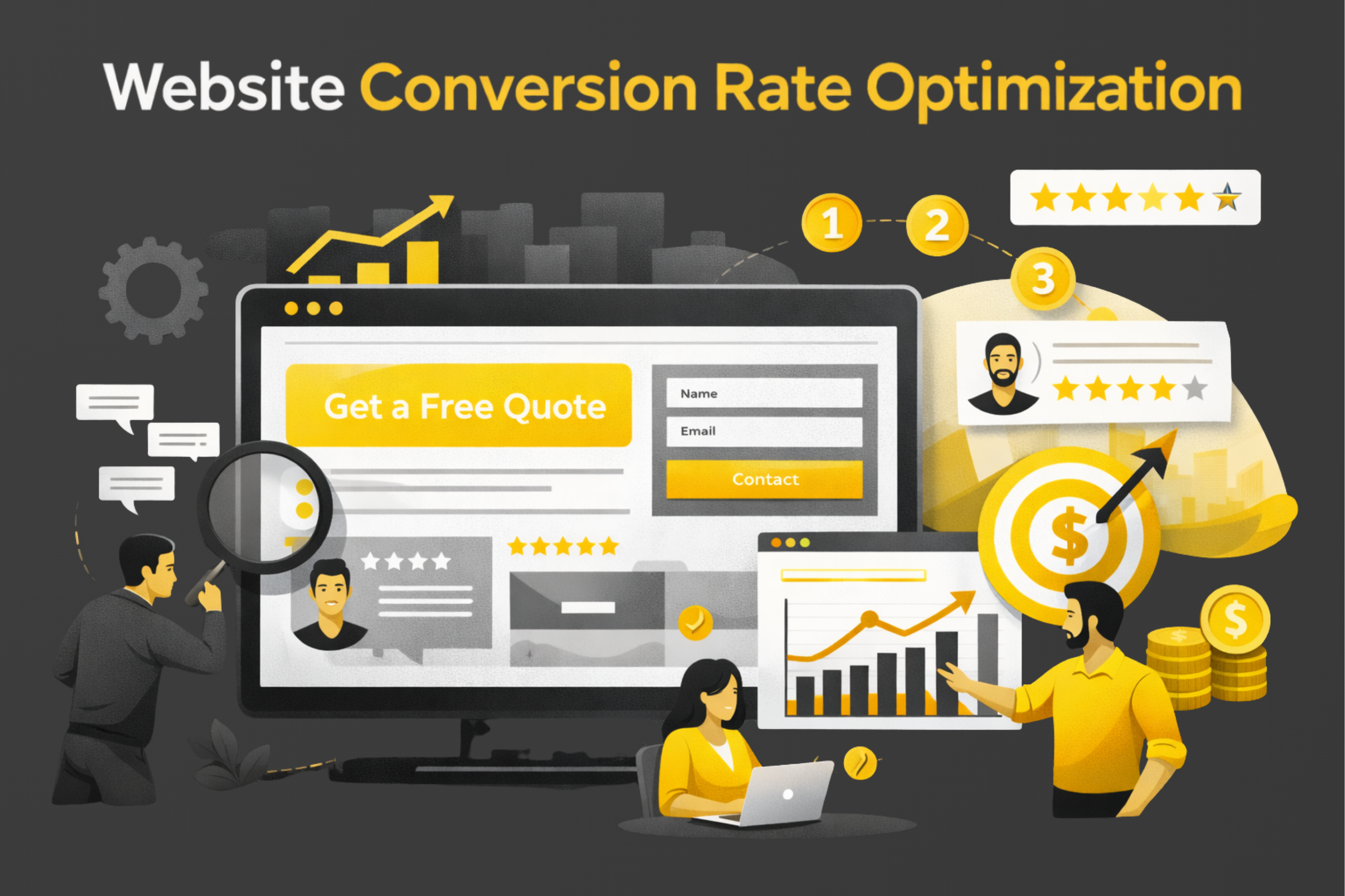 Website Conversion Rate Optimization: How to Turn Traffic Into Leads Without More Ad Spend