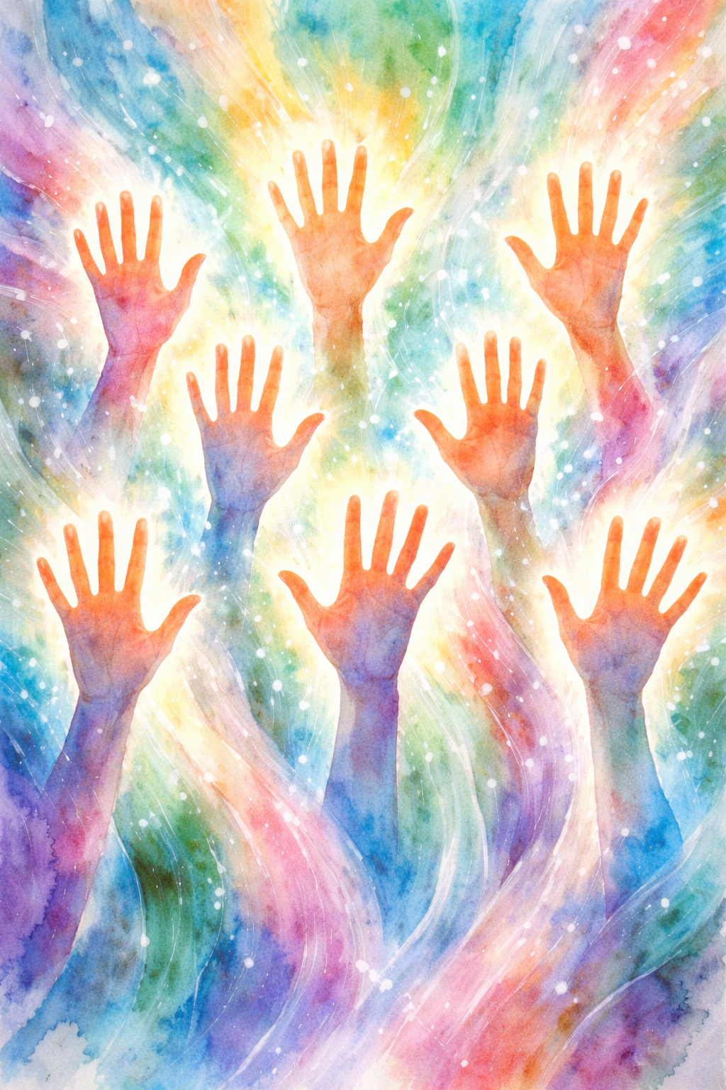 Energetisches Reinigen mit den Händen