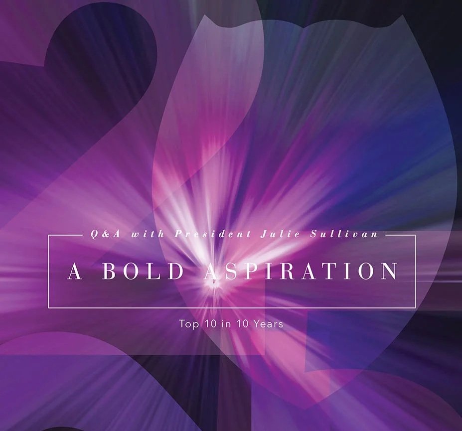  A Bold Aspiration: Q&A with President Julie Sullivan   University of St. Thomas Magazine 