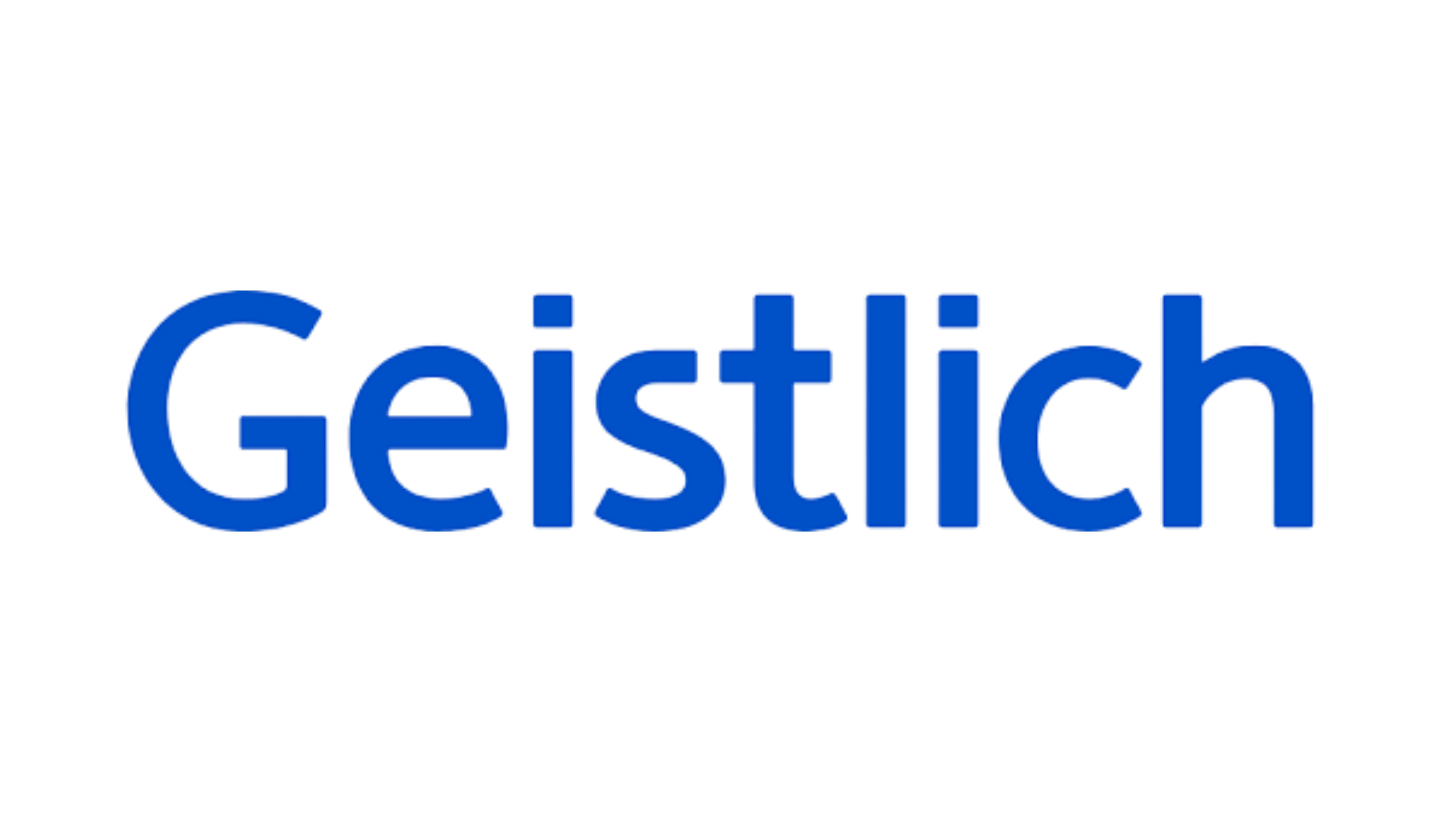 The word 'Geldlich' written in bold blue letters on a white background.