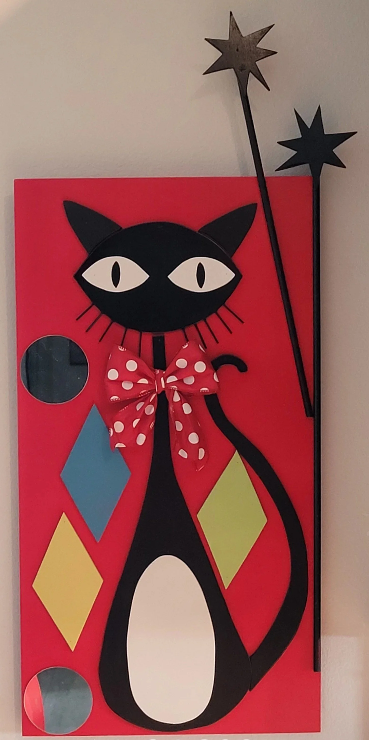 Carmella Cat- 16x24 $200