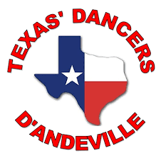 Logo des Texas Dancers d'Andeville.