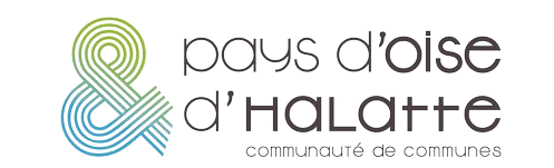 Logo de la Communauté de Communes des Pays d'Oise et d'Halatte.