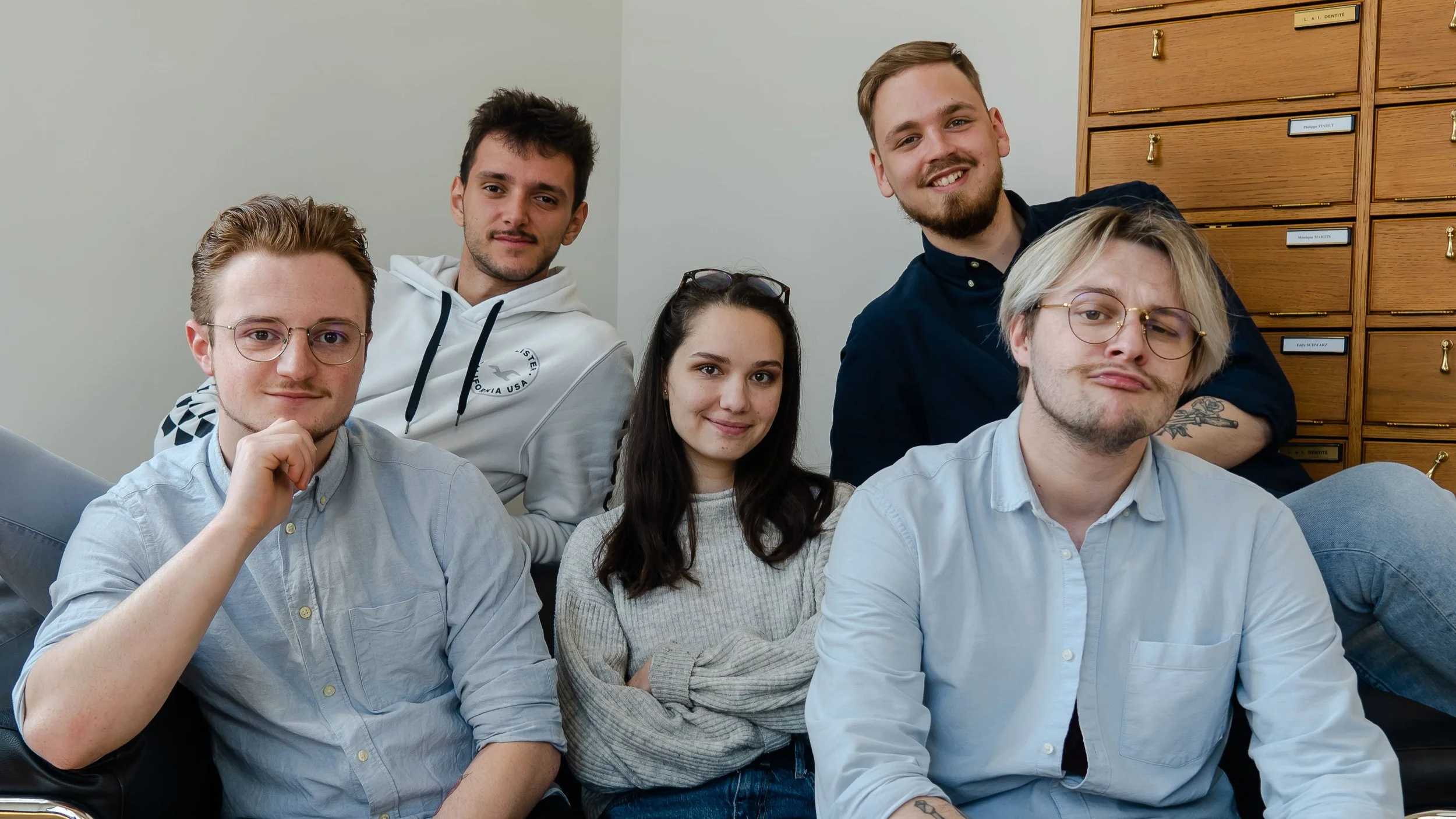 Les 5 membres fondateurs de Solidarity Hike.