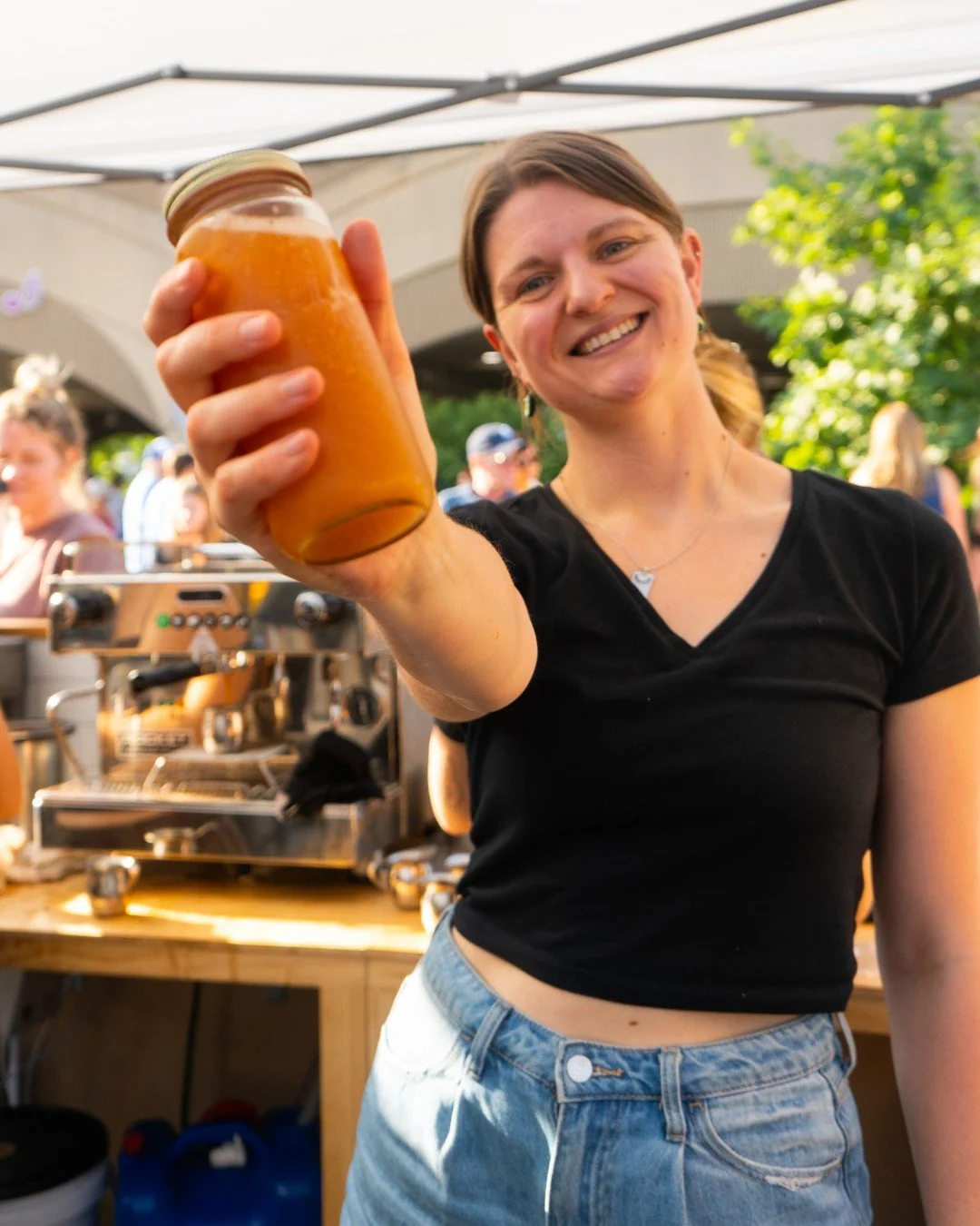 Three farmers markets left before we pack up for winter! Come say hi and help us make the most of these final fall mornings. House-made pumpkin syrup is here alongside your usual favorites 🎃
