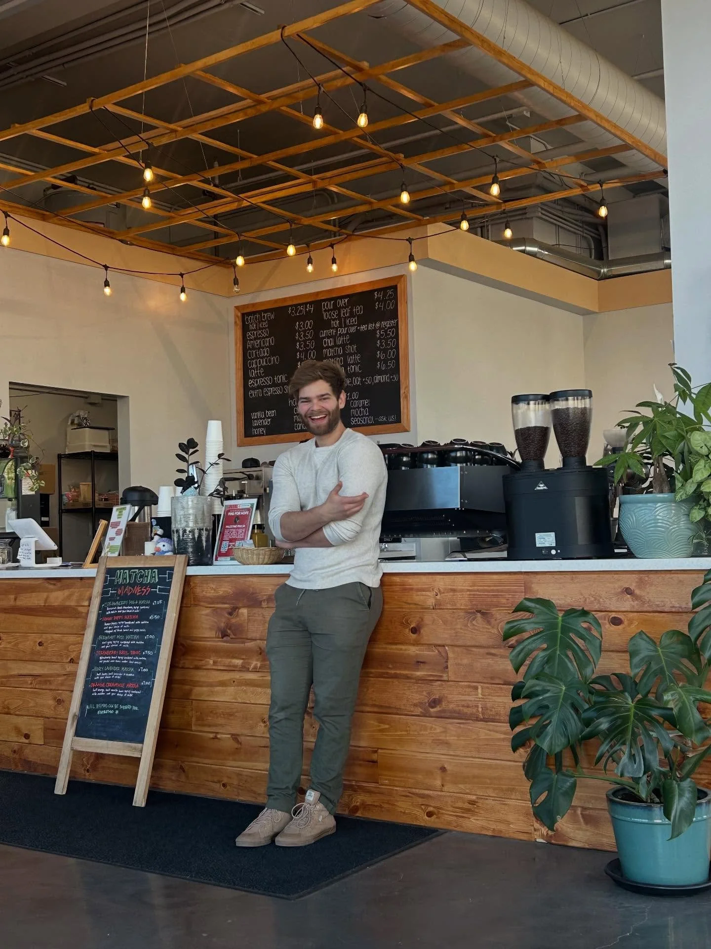 Come celebrate spring with us! Our projects are finished (early!), so come see Connor and the crew tomorrow-Saturday 3/21 💚 9am-2pm

Our Matcha Madness menu is still on! Top selling drink will be kept on for the summer 🍹