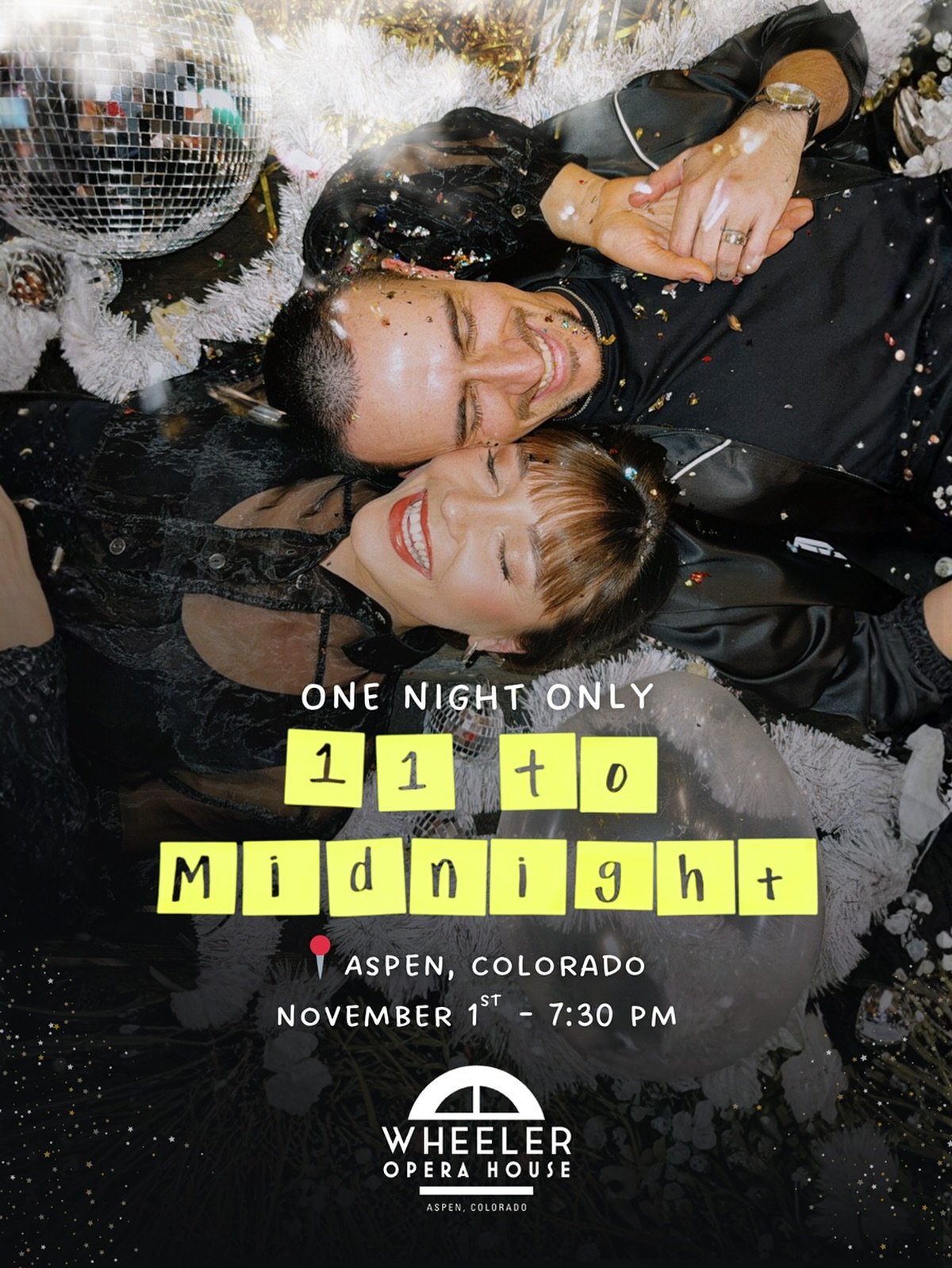 11 to Midnight is coming to COLORADO!!! Catch us one night only at the @wheeleropera ✨ get tickets in our bio!!!