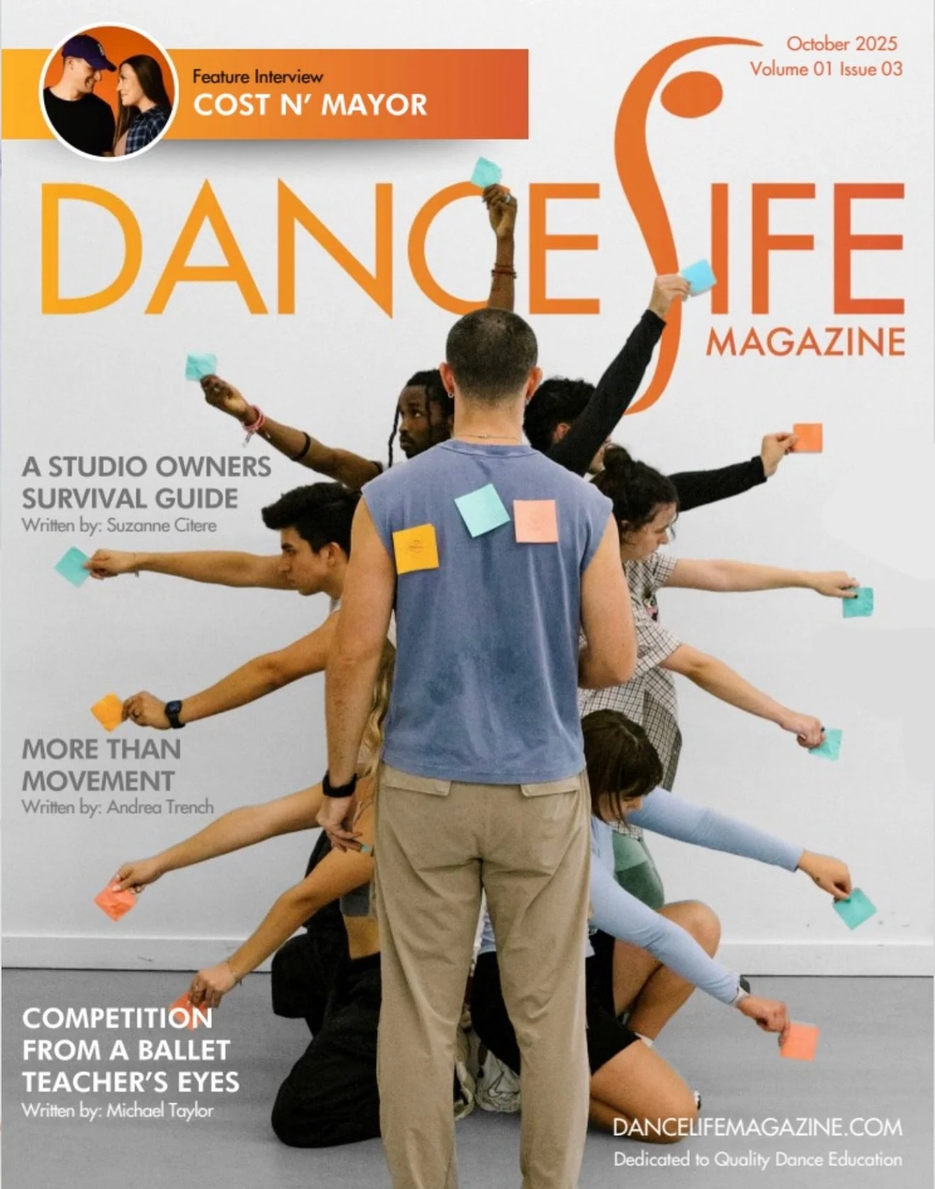 got to sit down with Dance Life Magazine and talk all things @11tomidnight and the making of the show!! You can watch the full @cost_n_mayor interview at @golddancelife ✨❤️