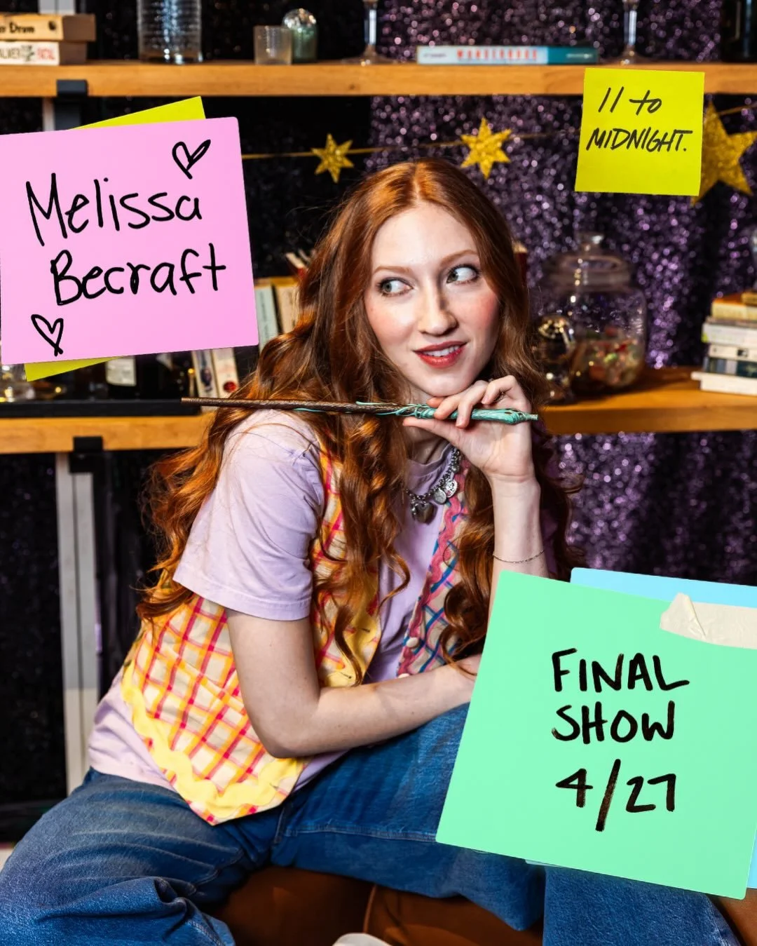 only 5 more chances to see the marvelous @melissabecraft !!! 
Grab a ticket before she takes her final bow ✨❤️ 

📸: @rebeccajmichelson