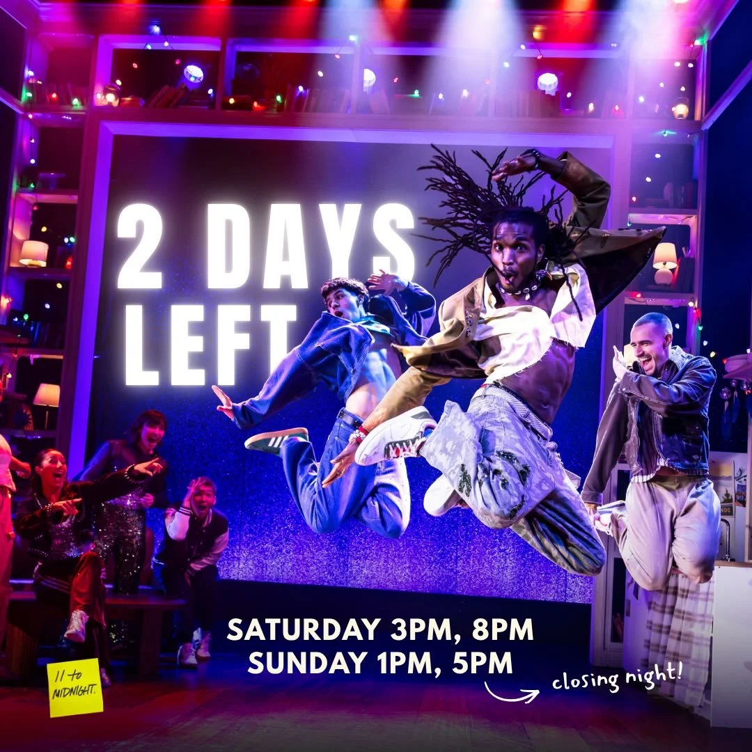 2 days left to see 11 to Midnight in NYC!!! ⏰
Saturday 5/30 at 3pm &amp; 8pm
Sunday 5/31 at 1pm &amp; 5pm 

📸: @rebeccajmichelson