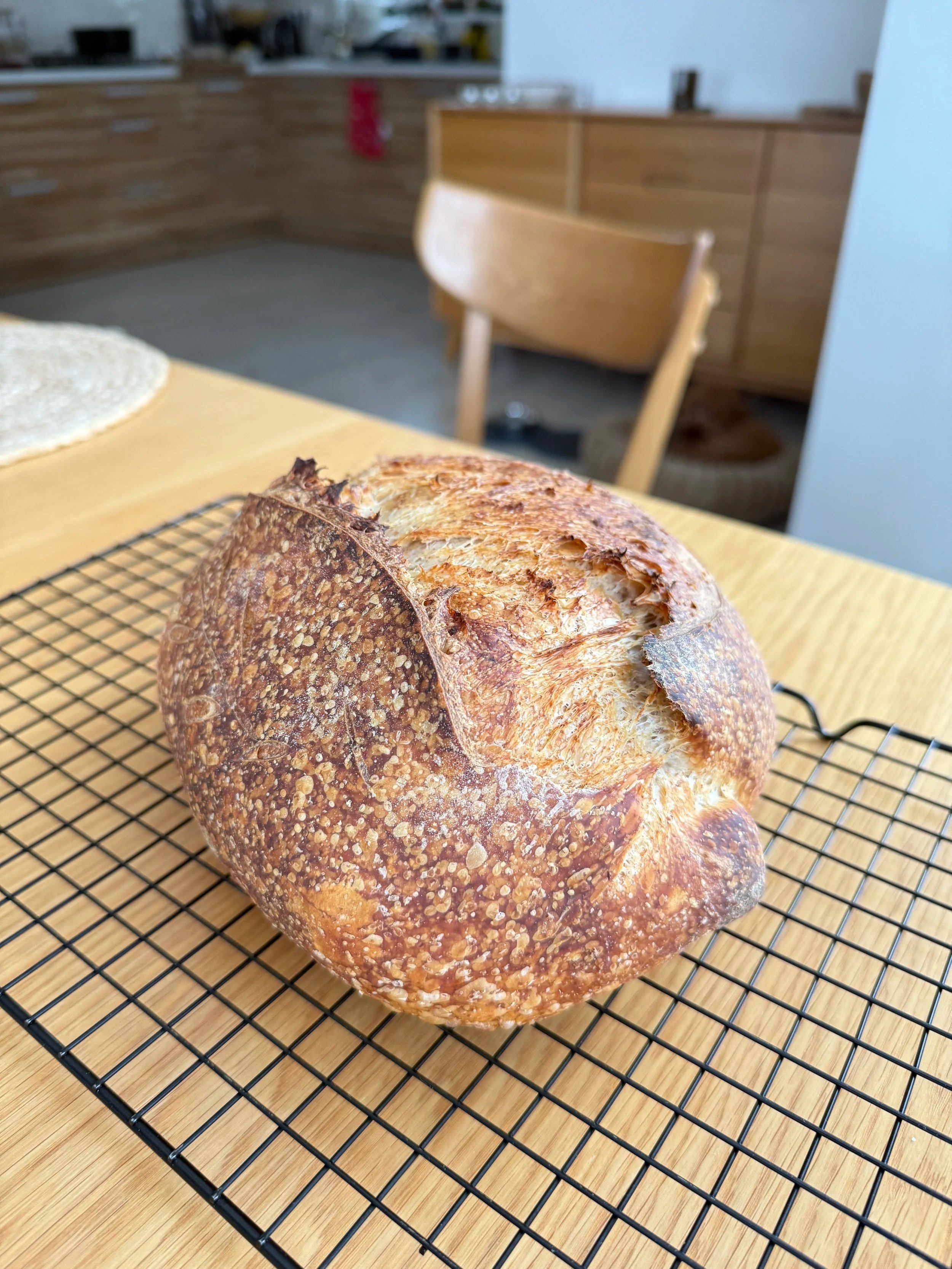 Kváskový chlieb - kompletný postup