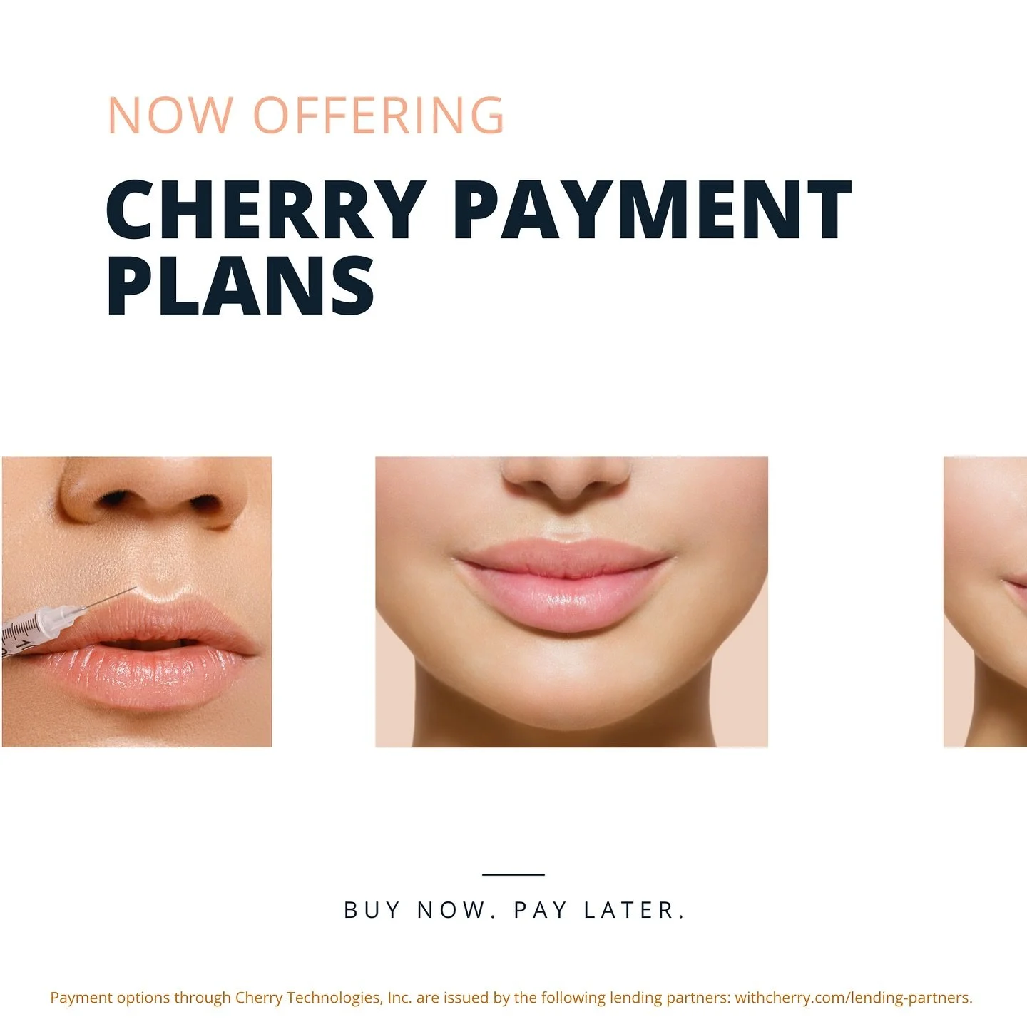 Stress-free payments 💸

USE THE LINK IN OUR BIO TO SIGN UP! 

Big purchases don&rsquo;t have to mean big stress! With qualifying 0% APR, paying over time is a no-brainer! Split your costs into smaller, more manageable monthly payments with Cherry.

