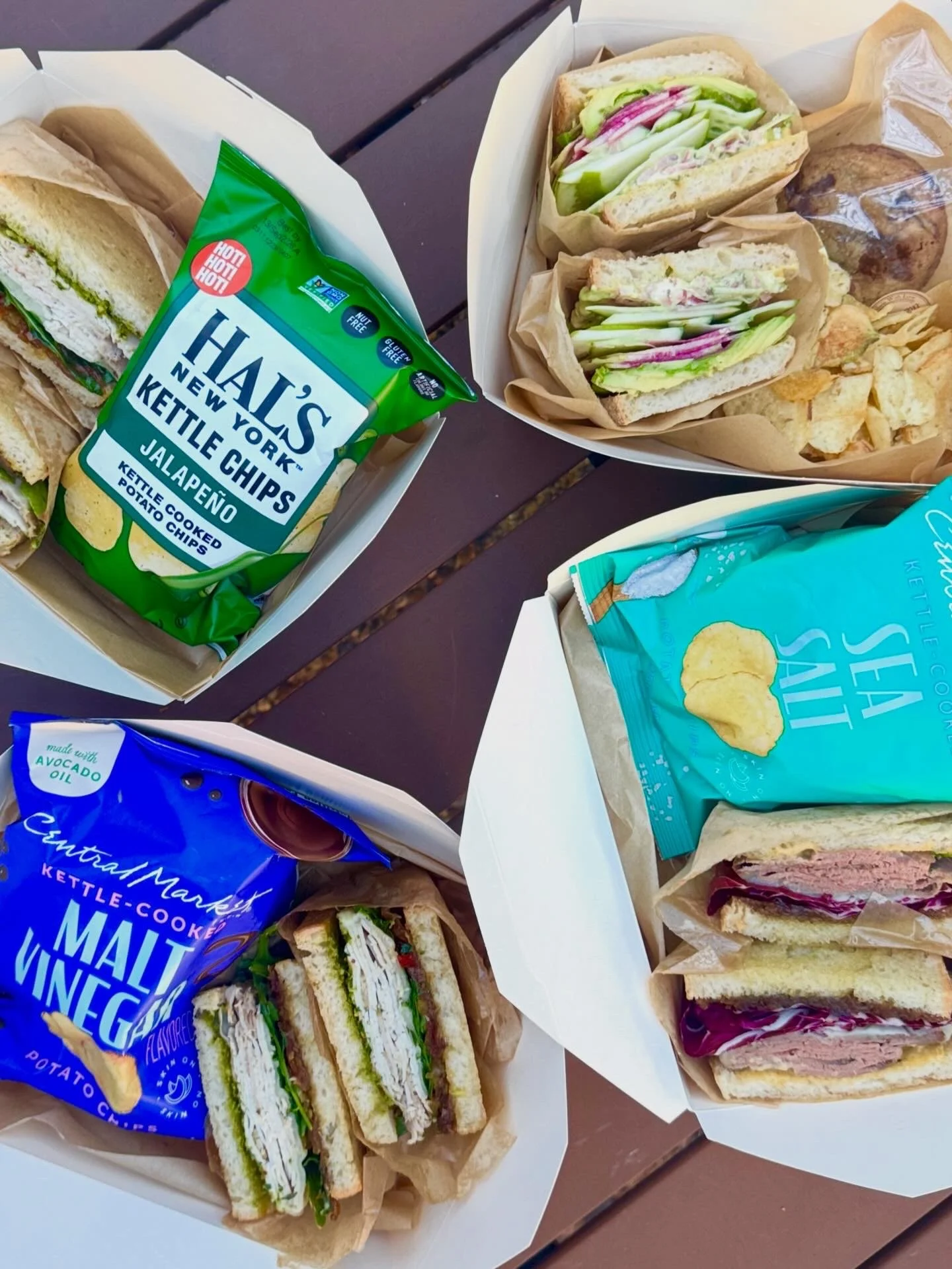 Caramelized Chicken Salad Sandwich Box