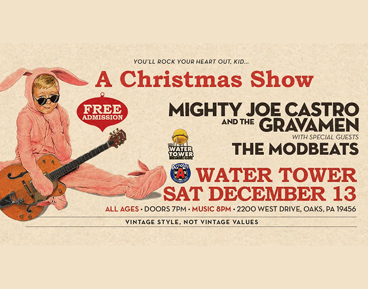 Mighty Joe Castro & the Gravamen / The Modbeats at The Water Tower