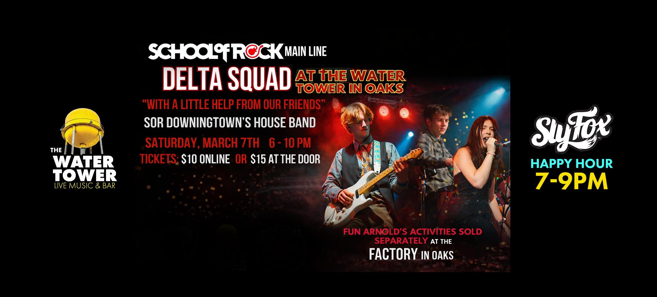School of Rock Main Line Delta Squad - With a Little Help from our Friends