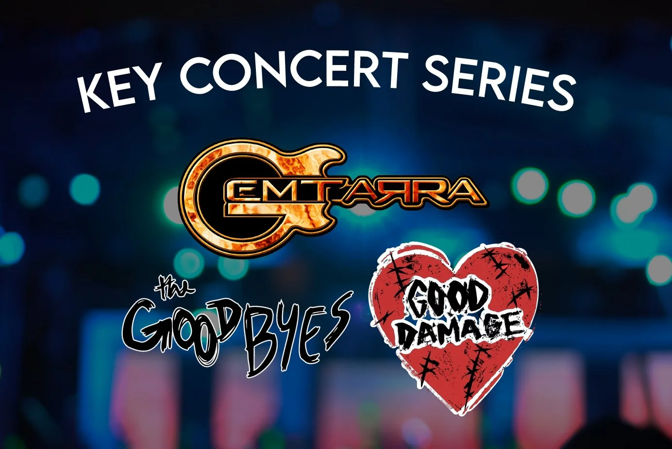 Gemtarra, The Goodbyes, & Good Damage at The Water Tower a Key Concert Series Event