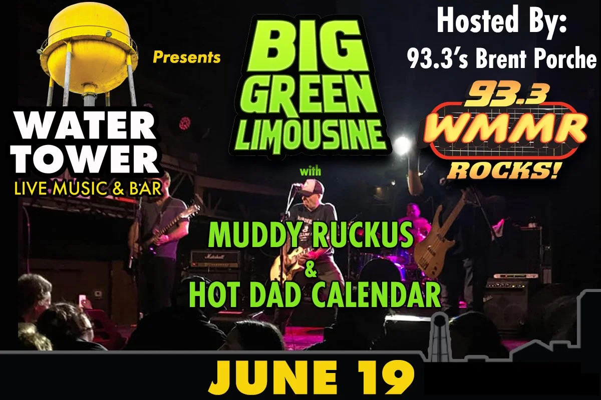 Big Green Limousine with Hot Dad Calendar &amp; Muddy Ruckus Presented By WMMR’s Brent Porche