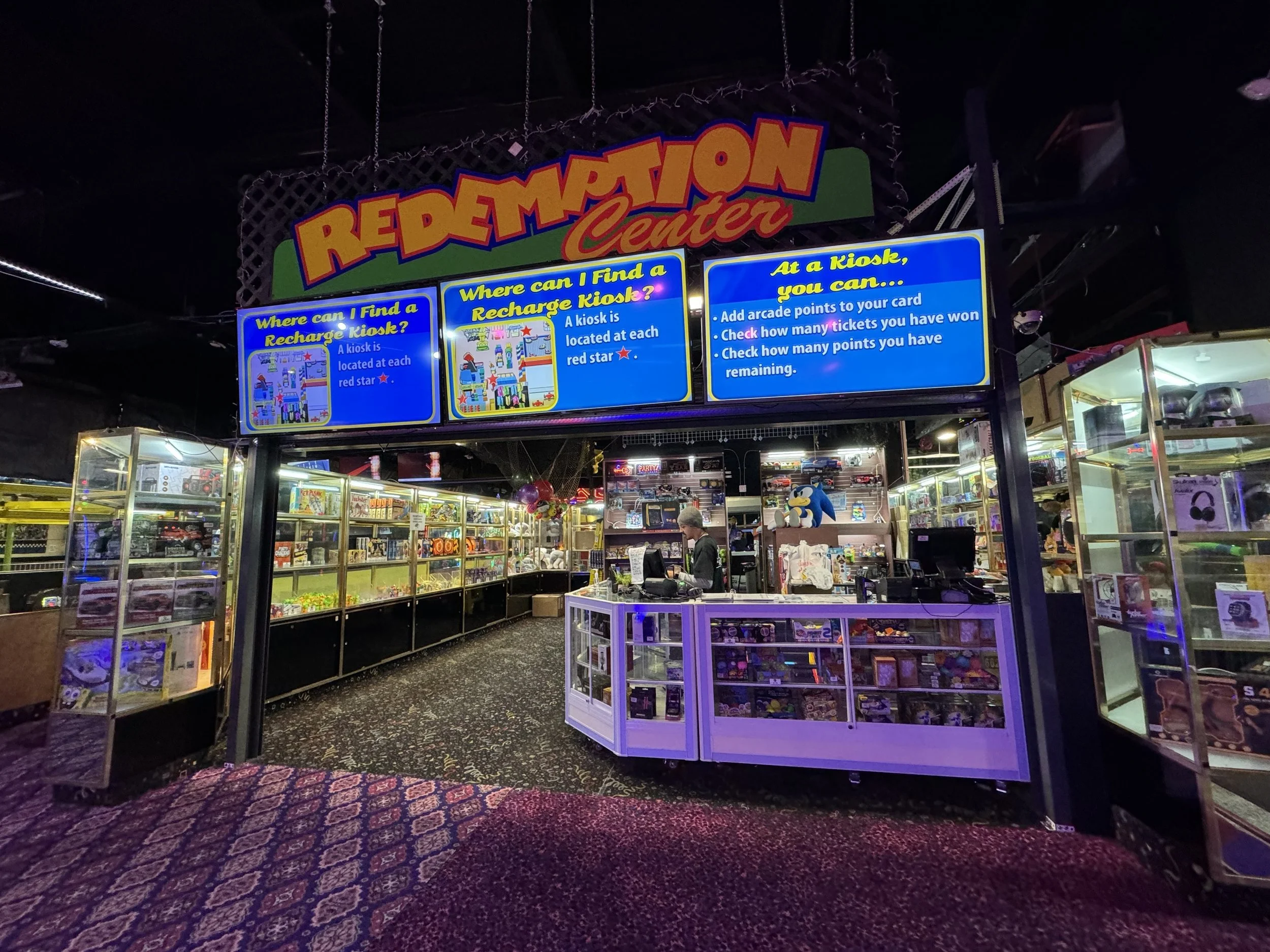 Redemption Station at Arnold's Family Fun Center