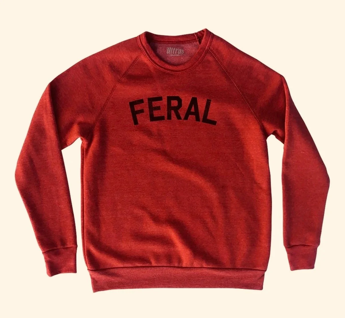 Red Crew Sweater