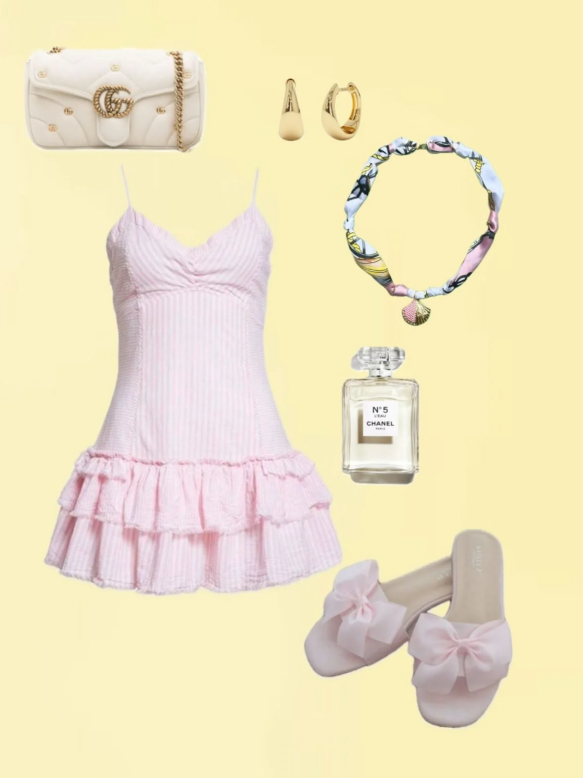 Outfit inspiration with the Scarf Necklaces🩷