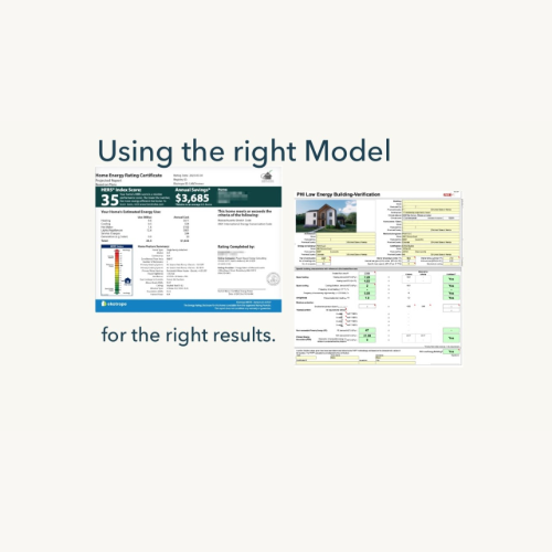 A HERS rating tells you if a building passes code. PHPP tells you if it actually performs.