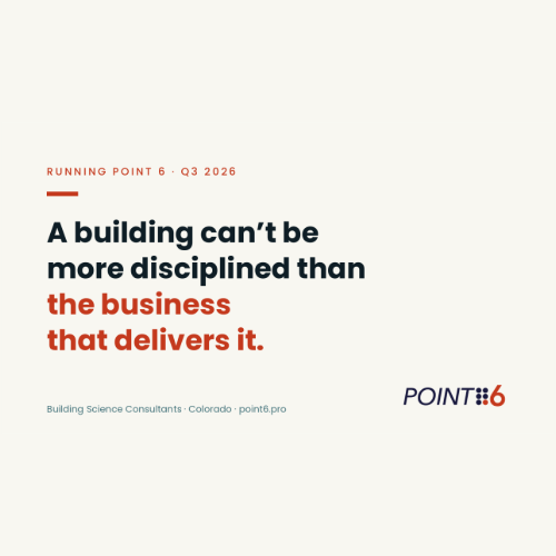 A Well-Run Business Builds Better Buildings