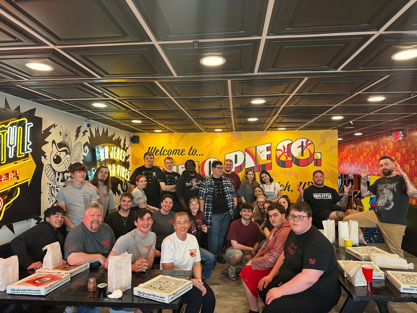 Another very fun senior field trip with the @chef_restaurant_at_mccc!  This is now a yearly tradition as both a fun reward for the kids and hopefully a learning experience - whether they want to know about pizza, business, or life. 

It&rsquo;s very 