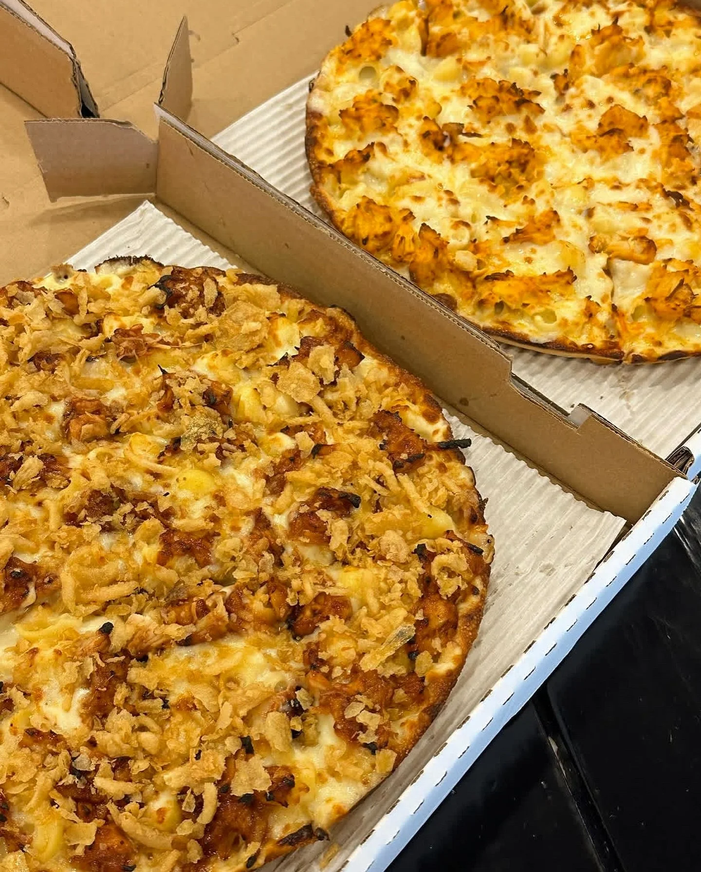 We&rsquo;re into the final week-ish of the After School Special, which means it&rsquo;s time for my personal favorite mac-n-cheese pies we make&hellip;

BBQ or Buffalo Chicken Mac Pies!

They lose the ranch drizzle and add BBQ Chicken and crispy onio
