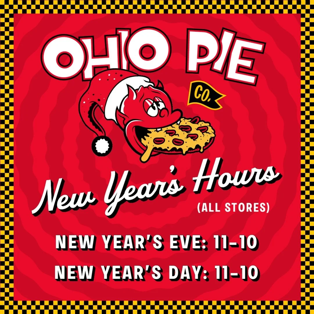 Make your plans accordingly.  New Year&rsquo;s Eve is always a busy one, but as always, we&rsquo;ll be ready.  See you soon for a pie!