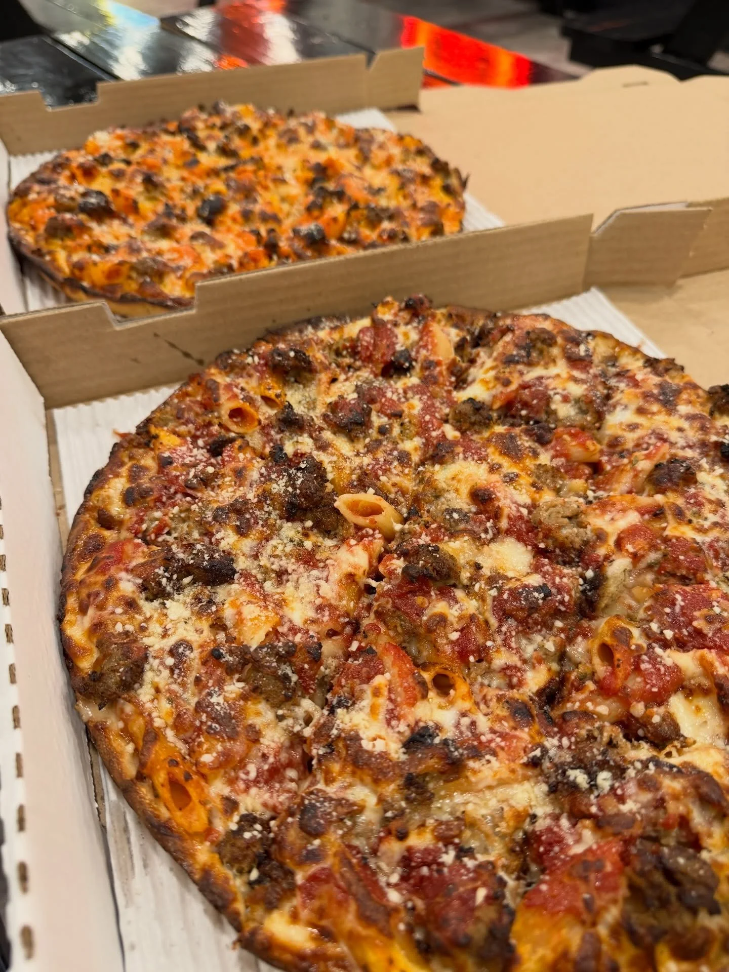 ZITI PIE SEMI-SECRET SCOOP!

In addition to the incredible Vodka Ziti, you can also get the classic OG Sweet Sauce Ziti if you prefer.  Or get one of each, who cares, you probably already bailed on your New Year&rsquo;s Resolution anyway&hellip;

Jus