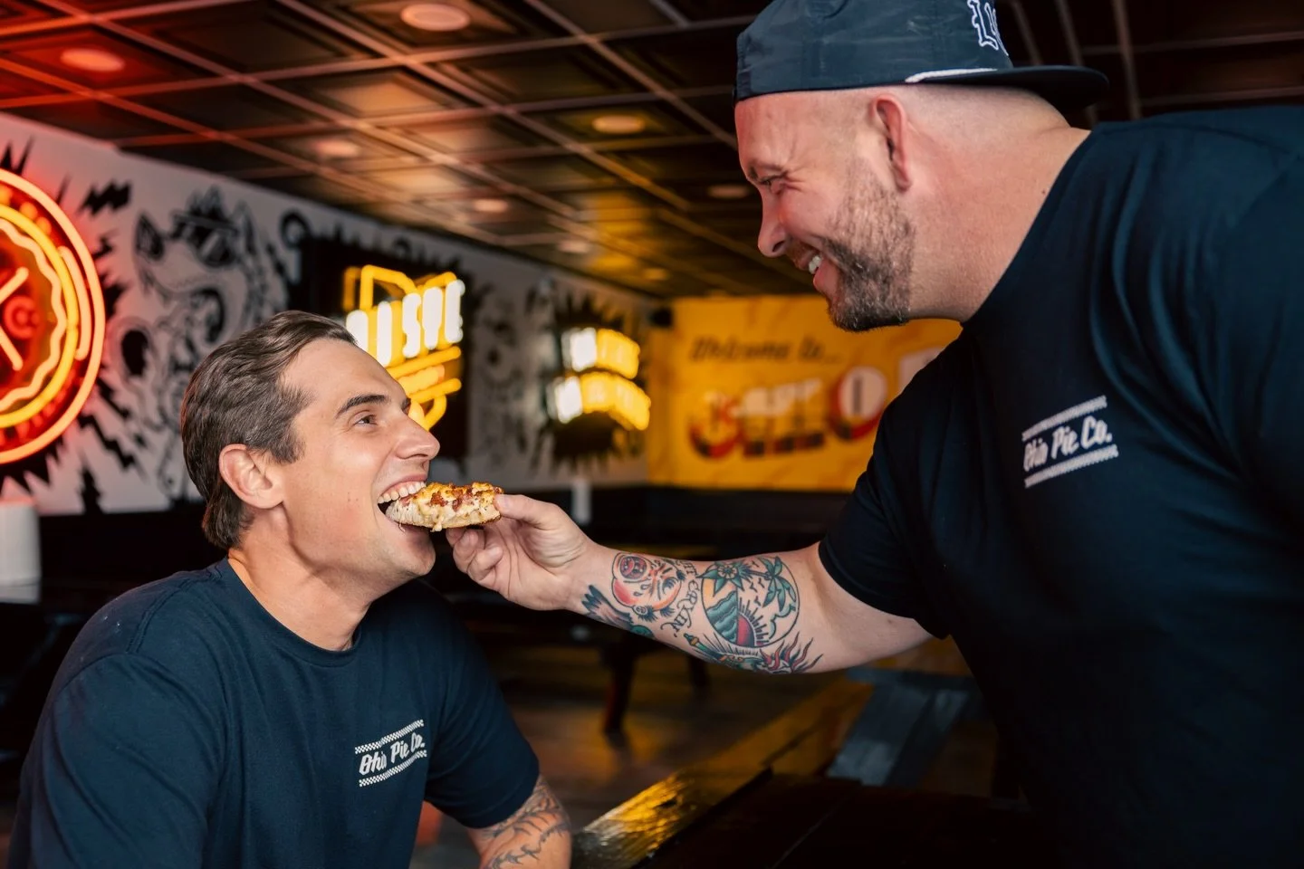 No heart shaped pizzas over here, but we do have the pizza your heart desires.

Hopefully you all have a very romantic Valentine&rsquo;s Day ideally full of pizza and cookies.  Tag whoever you would want to feed you pizza romantically like this&helli